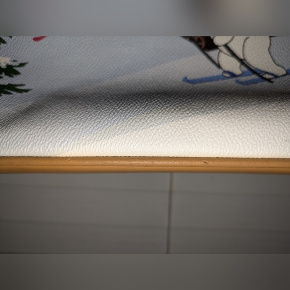 Giani Bernini Holiday Tote Purse Bears Sling GUC - Picture 5 of 16